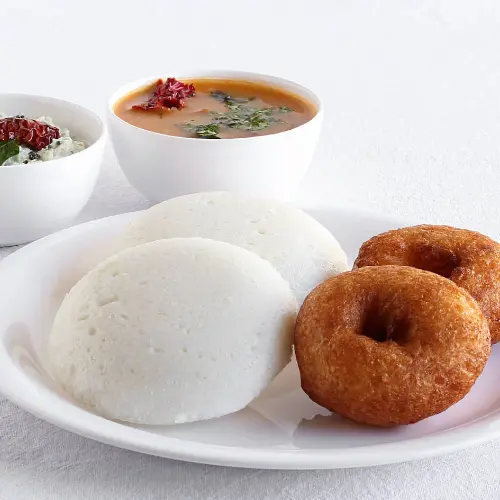 Idli + Sambar + Chutney Combo